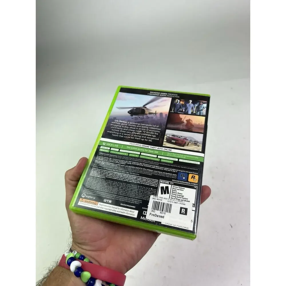 Grand Theft Auto V (Microsoft Xbox 360, 2013)